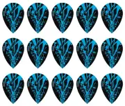 5 New Sets Harrows Rapide X Pear Dart Flights – Ships w/ Tracking - Aqua