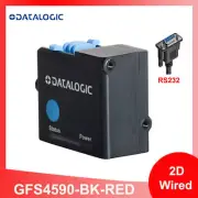 Datalogic GFS4590-BK-RED 1D 2D Fixed Modules Barcode Scanner with RS232 Cable