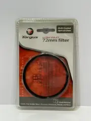 Targus Ultra Violet 72mm Multi Coated Optical Glass Filter - NEW