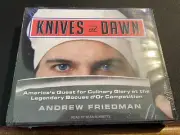 Knives at Dawn Audiobook Andrew Friedman Cooking 9 CDs Sealed NEW Free Shipping