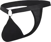 JJLCTHONG Mens Thong Sexy Underwear Men Breathable Cool Low-Rise T-Back G-String