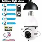 360° 1080P IP E27 Light Bulb Camera Wi-Fi IR Night Smart Home Wireless Security