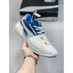 PUMA CLYDE HARWOOD LL2 白色男士透氣編織網面跑步減震籃球鞋