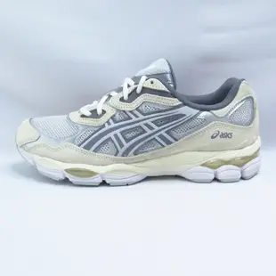 ASICS GEL-NYC 男款運動休閒鞋 1203A383020 銀灰x燕麥【iSport愛運動】