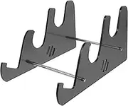 DIYEAH Acrylic Computer Keyboard Stand Transparent Display Holder Ergonomic Tilt Design for Reduced Hand Fatigue Lightweight Office Supply for Neat Keyboard Arrangement