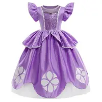 在飛比找ETMall東森購物網優惠-迪士尼女童禮物連衣裙長發公主