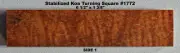 Outstanding Stabilized Pommele Koa Turning Square # 1772 6 1/2" long x 1 3/8" sq