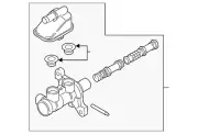 Genuine Nissan Master Cylinder D6010-1AA1B (for: Nissan)