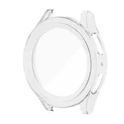 PC Full Cover Screen Glass Protector Shell Case - For Samsung Galaxy Watch 5th Pro 45mm (Clear)