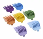 7 Blade Guard Attachment Set Replacement for Wahl 5 Star Magic Clip Hair Clipper