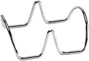 OKUMEYR Stainless Steel Taco Holders Rack Double Taco Holders Stand for Restaurant Style Food for Serving Shells Stackable Design for Easy Storage