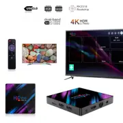 Smart TV BOX H96Max Android 9.0 64 Bit Quad Core 4K Ultra HD WiFi Media Player