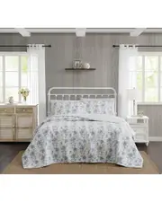 The Farmhouse by Rachel Ashwell 200tc British Rose Quilt Set