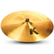 Zildjian K0834 24" Light Ride Drumset Cymbal With Med Bell Size & Dark Sound New