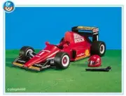Playmobil Add-On 7326 Red Race Car - Formula 1 Shell
