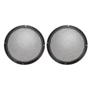 Speaker Grill Cover Protector, [for DIY] - 6.5"/Black/2Pcs