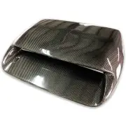 Carbon V2 Type Hood Scoop Bonnet Vent Cover For Subaru WRX Sti VA 2014-2021