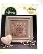 WEDDING Cross Stitch Pattern Trilogy Chart