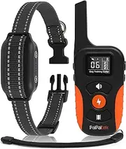 Paipaitek Auto & Remote Mode Anti Bark Collar - 3300ft Range Anti Bark Training Collar for Dogs 40-150 Pounds, Waterproof and
