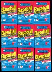 Lot of 9 1989 Donruss Baseball Wax Packs (135 Cards) Possible Ken Griffey Jr Rookie Card