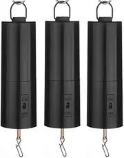 FENDISI 3 Pack Hanging Black Rotating Motor for Wind Spinner and Wind Chimes， Mobile Battery Operated Garden Decor Accessoy，Not Included Battery