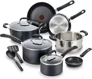 Experience Nonstick Cookware Set 12 Piece, Induction, Oven Broiler Safe 350F, Ki