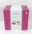 Royal Albert Country Rose Floral 6" Tidbit Plates 1 Box (4) Plates - New