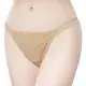 【Swear 思薇爾】撩波琉晶羽系列M-XL蕾絲低腰丁字褲(胚芽膚)