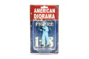 Hazmat Crew IV 1:18 Scale American Diorama Figurine Figure Female Lady 4"