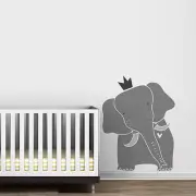 wall stickers custom colour elephant large home baby vinyl decal decor Nursery