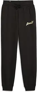[PUMA] Girl's Ess+ Script Metallic Pants Fl Knitted Pants
