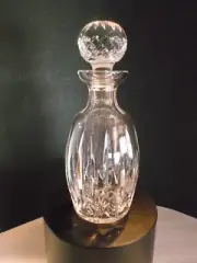 Waterford Crystal Lismore Spirit Wine Decanter Bottle with Stopper New Glass
