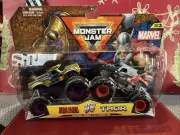 Marvel Monster Jam Thanos VS Thor 1:64 Scale 2- Pack Series 3 New!