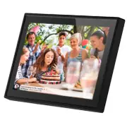 Frameo 10.1" Smart WiFi Digital Photo Video Frame Black
