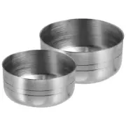 2 Pcs Cocktail Shaker Lid Bartending Supplies Drink Mixing Tools