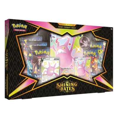Pokemon TCG Shining Fates Premium Collection Shiny Crobat Box