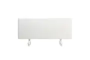 Nobo Electric 1.5kW Slimline Panel Room Space Heater w Wi-Fi & Castors White