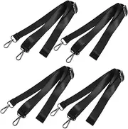 Elastic Horse Blanket Sheets Leg Straps 4pcs Leg Straps Buckle for Secure Fit Horse Blanket Accessories