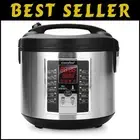 Versatile 5.2Qt Programmable Rice & Slow Cooker - 24-Hour Preset & Warm Function