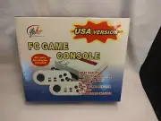 New YOBO FC Game Console USA VERSION Turbo Controllers Nintendo NES Red/White