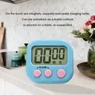 5pcs LCD Digital Timer Magnetic Kitchen Countdown Alarm Clock (Blue) HOT