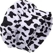 [Ipetboom] Baker Hat Mushroom Design Stylish Chef Cap for Men Women Polyester Kitchen Restaurant Use