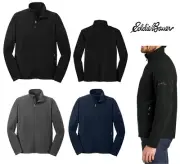 EDDIE BAUER WARMTH without BULK, MICROFLEECE JACKET, ZIPPERED POCKETS. XS-4XL