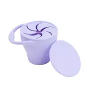 1PCS Baby Silicone Tableware Collapsible Snack Cup Baby Shower Gift Portable Bab
