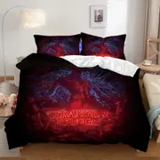 o955 Stranger Things Digital Printed Quilt Cover Pillowcase Bedding nj955
