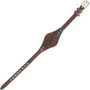 [FOSSIL] Watch Strap 8 mm Leather Brown Gold - ES-3264 | LB-ES3264