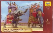 Model Soldati Kit Mounting Zvezda Guerra Elephants Toy Soldiers Kit 1:72