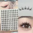 Soft Comfortable Cluster Eyelash Extensions Wispy Eyelash Clusters Women