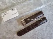Genuine OEM Oris 20/16mm Brown Leather Watch Strap & Déployant Clasp NEW