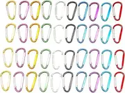 Carabiner Small, Aluminium Alloy Mini Carabiner Keyring for Camping, Fishing, Motorhome, Travel, Backpack